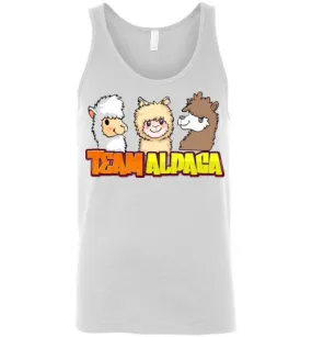 Team Alpaca Canvas Unisex Tank