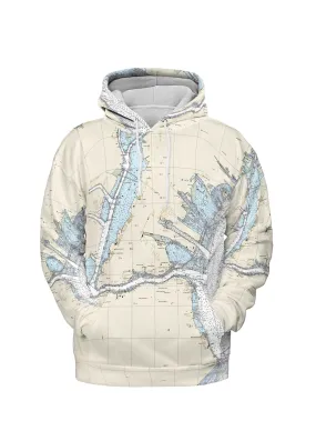 The Bayonne Navigator Lightweight Hoodie Sweatshirt