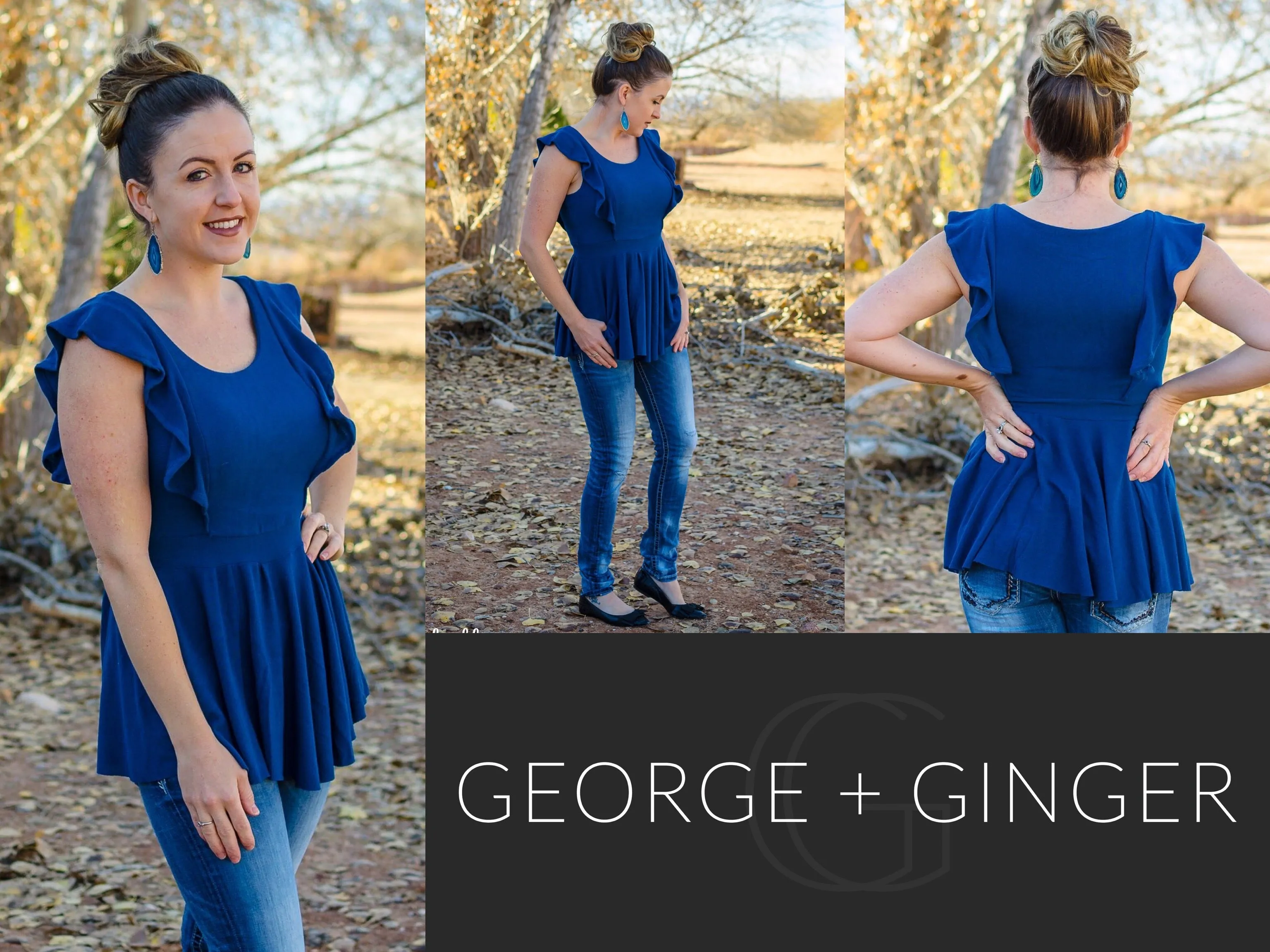 The Crimson Dress PDF Sewing Pattern