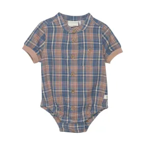 The Ted Check Onesie Shirt - BABY