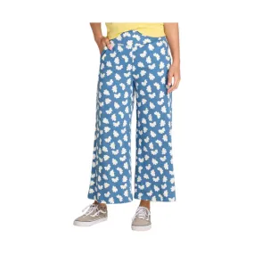 Toad & Co Women's Chaka Wide Leg Pant - Pacific Half Daisy Print - ONLINE STORE CREDIT/EXCHANGE ONLY