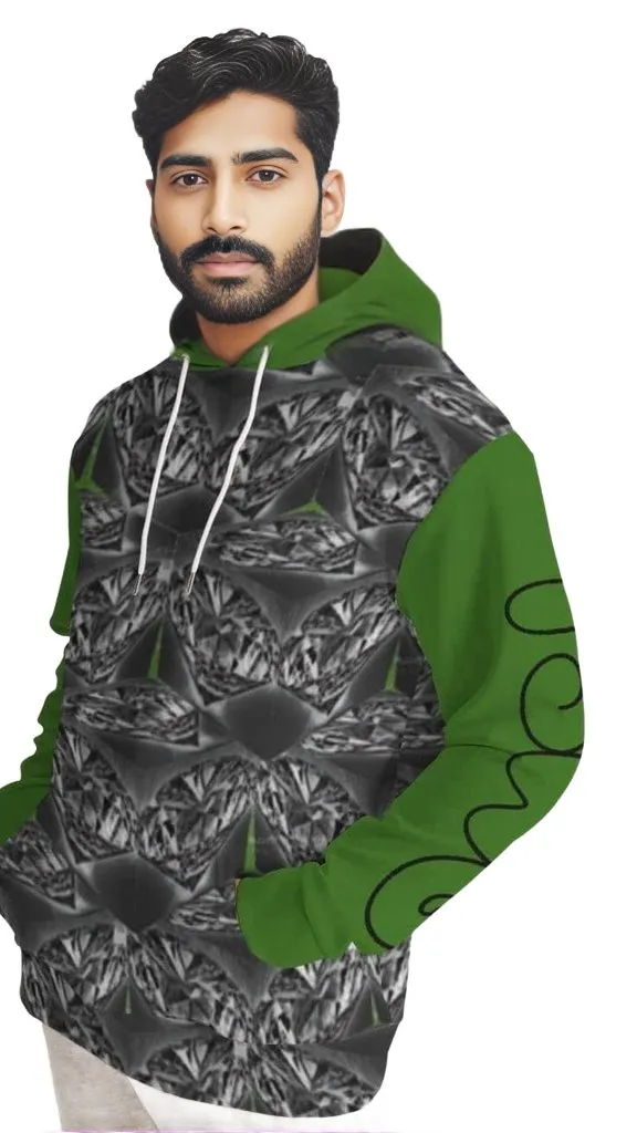 TSWG (Tough Smooth Well Groomed) Black Ice Men's Hoodie